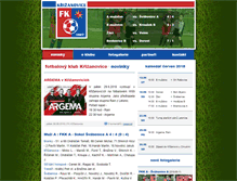 Tablet Screenshot of fkkrizanovice.org